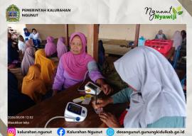 Wujudkan Lansia Sehat dan Bahagia, Posyandu Ngunut Tengah Gelar Senam Bersama hingga Cek Kesehatan